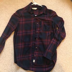 Hollister Purple Flannal